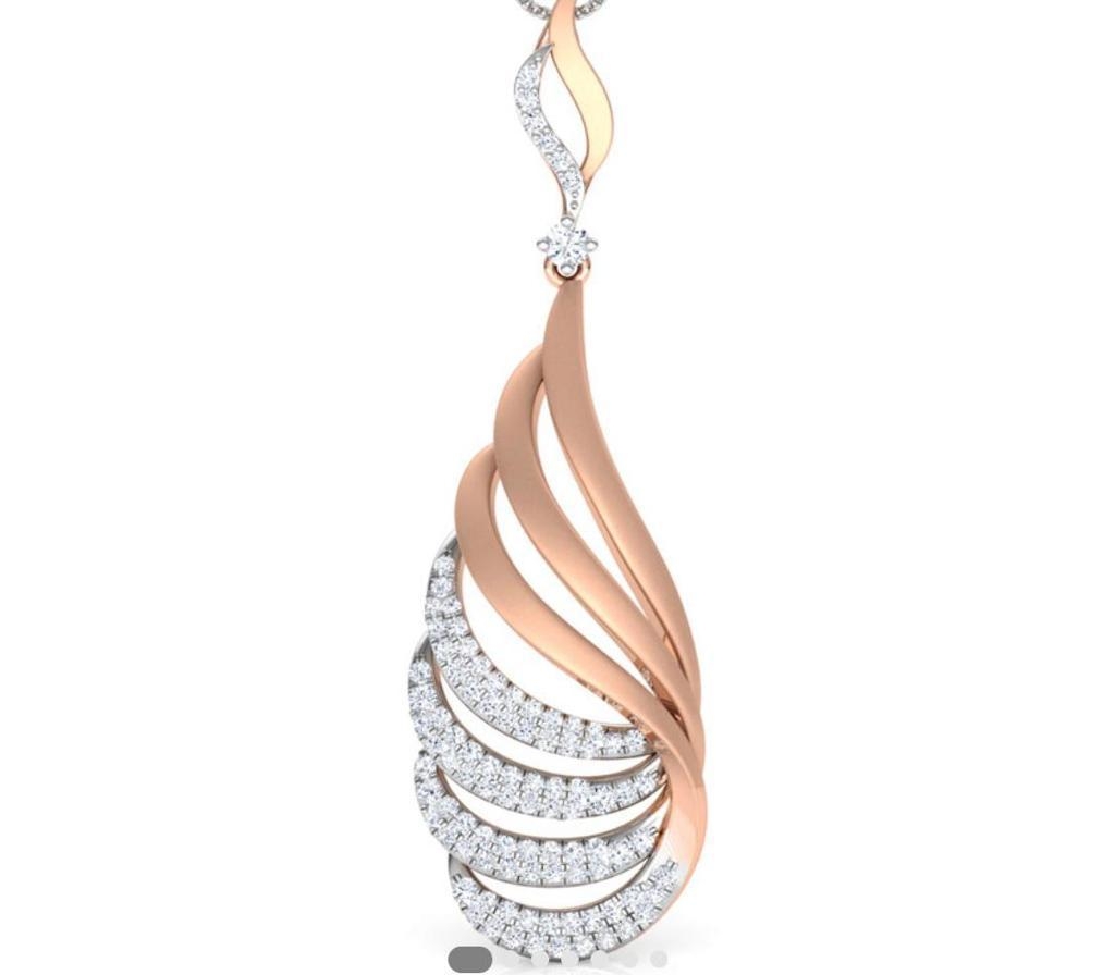 gold fancy pendant